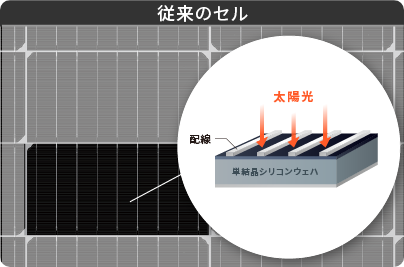 従来のセル