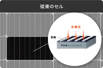 従来のセル