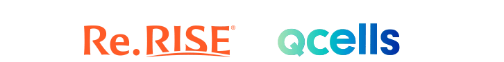 ReRISE（リライズ）Qcells ロゴ