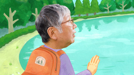 「もっと電気が欲しい」と旅に出た祖父は、湖で女神さまに遭遇した画像